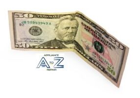 A close up of a twenty dollar bill